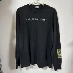 DIESEL ロンT 長袖 ブラック サイズMのサムネイル