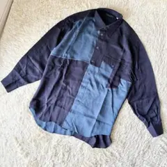 ChristianDior MONSIEUR ディオール　長袖シャツ 　切替　Mのサムネイル