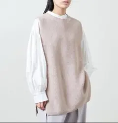 新品タグ付き＊マルゥ ユナイテッドアローズ　アゼ ニットベスト