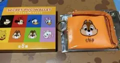 値下げ！！未使用⭐︎ディズニーストア限定⭐︎シークレットPVCウォレット　チップ