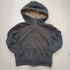 UNIQLO ユニクロ 裏ボア パーカー フードパーカー 120