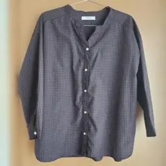 Samansa Mos2 チェック柄シャツ