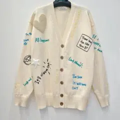 TORRAZZODONNA ハッピーエンブロイダリーカーディガン