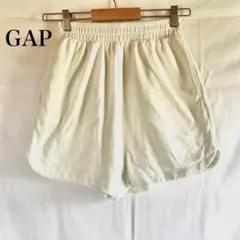 GAP ギャップ スウェットショートパンツ オートミール ホワイト ショート丈