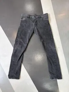 ダブルアールエル RRL ブラックデニム ジーンズ W29 S XS 黒 細身 