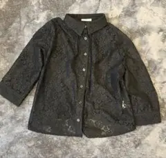 Honeys 花柄シャツ 7分丈