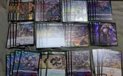 デアリデモニオ デッキパーツ 計48枚セット　グレイテストジャオウガ 等　①のサムネイル
