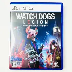 【美品】WATCH DOGS LEGION PS5 日本語版　ウォッチドッグス
