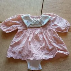 petit main ピンク ワンピース 80