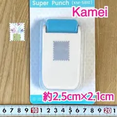 クラフトパンチ 穴あけ 本体 新品 切手風 2.5cm×2.1cm