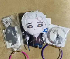 GiGO限定　IdentityⅤ 第五人格　パペットぬいぐるみ　缶バッジ　隠者