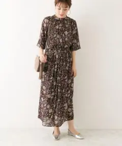 ✨極美品✨アーバンリサーチ　前後2wayフラワーワンピース　定価1.3万円