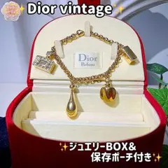 【値下げ】ディオール✨ブレスレット✨香水瓶✨バッグチャーム✨宝石箱 ポーチ 金色のサムネイル
