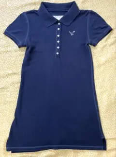American Eagle Outfitters ポロシャツ ネイビー　XS