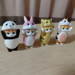 動物キャラクター フィギュア 4体セット(モフサンド)