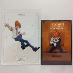 遊戯王ゼアル　真月零　ベクター　特典　ポストカード　POP UP SHOP