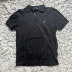 QR 女性にも◎ポロラルフローレン　メンズ　ポロシャツダークグレー　SP