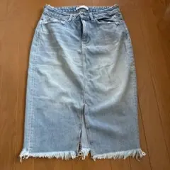 ZARAダメージ加工 デニムスカートのサムネイル