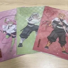 鬼滅の刃 アニプレックス オンラインくじ E賞クリアファイル 6枚セット