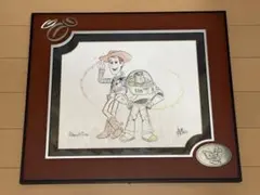 トイストーリー イラスト 額縁付き