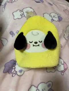 新品未使用☆LINE FRIENDS☆巾着ポーチ☆chimmy チミー BT21