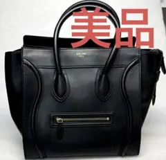 【美品】￼ CELINE ラゲージ ミニ ショッパー ブラック