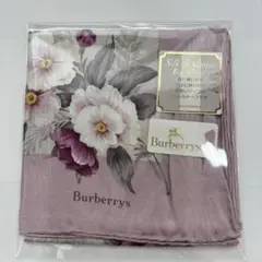 Burberrys シルク＆コットン ハンカチ