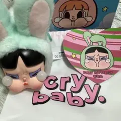 CRYBABY×パワーパフガールズシリーズぬいぐるみBUNNYBUTTERCUP