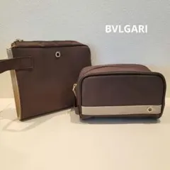 エミレーツ航空　BVLGARIポーチセット　アメニティ無し