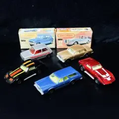 MATCHBOX SUPERFAST イギリス製 ヴィンテージ 5台セット