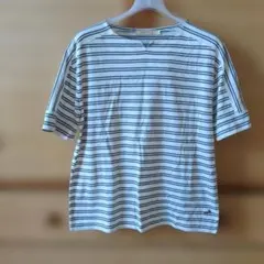 美品クロコダイルボーダーカットソーMのサムネイル