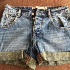 デニムショートパンツ ZARA