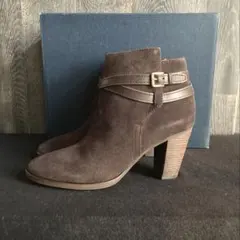 COLE HAAN 新品未使用 ブーティ アンクル丈ブーツ スエード ブラウン