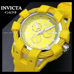 大人気シリーズ★スポーツモデル★イエロー INVICTA Bolt 47835のサムネイル