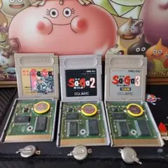 SaGa 1, 2, 3 　ゲームボーイソフトセット