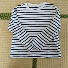 UNIQLO ストライプ 長袖カットソー 130