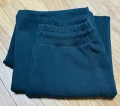 【美品】UNIQLO スウェットパンツ ダークグリーン メンズ