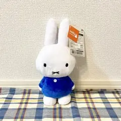 ミッフィー ぬいぐるみ 青い服 約30cm - メルカリ