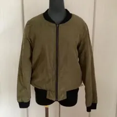 フラッシュリポート・リバーシブル・ブルゾン・M1・カーキ&ブラック・M