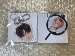 TREASURE ヨシ　顔アクキー　怒　うちわカプセルトイ