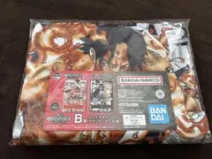 一番くじ　ワンピース　カードゲーム　B賞 カードデザインブランケット　エース