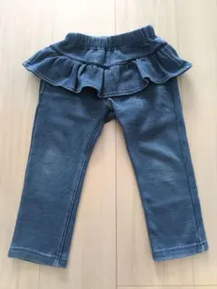 après les cours 裏起毛 フリル付きパンツ 100