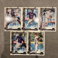 Toops MLB 2025 ホリデーコロラド・ロッキーズ 5枚セット