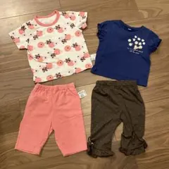 ベビー服セット 半袖Tシャツとパンツ