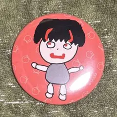 カラフルピーチ　直筆イラスト缶バッジ　ゆあんくん　からぴち