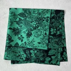 ぺ*こ様 タイシルク Jim Thompson 大判スカーフ 花柄 フラワープリ