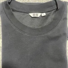 【長袖】ユニクロ エアリズム コットン クルーネックTシャツ メンズ L
