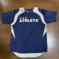 ATHLETA サッカーウェア 上下セット ネイビー M