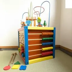 トイザらス 木製 アクティビティボックス ルーピング 知育玩具のサムネイル