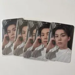 treasureジョンウ　トレカ５枚